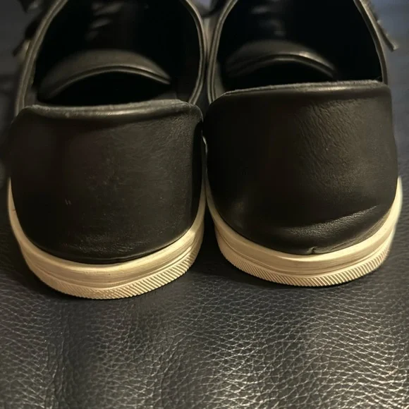 Freda Salvador Eda D’Orsay black leather sneakers - Picture 4 of 15